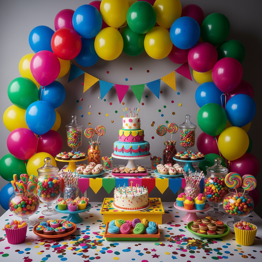 Curso de Cumpleaños Infantiles - Colores intensos