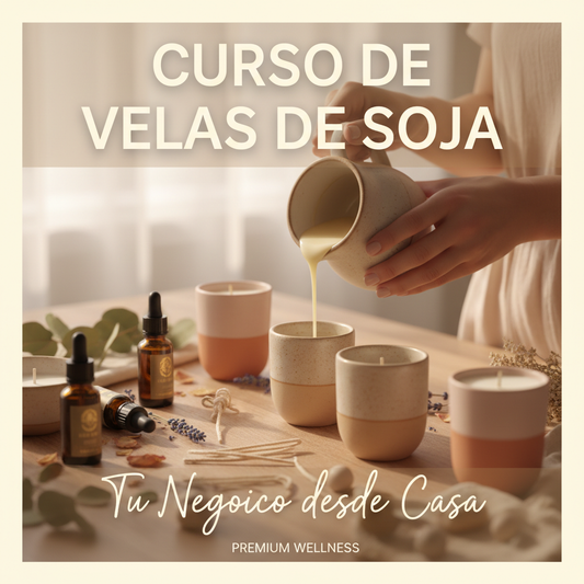 Curso de Velas de Soja - Español