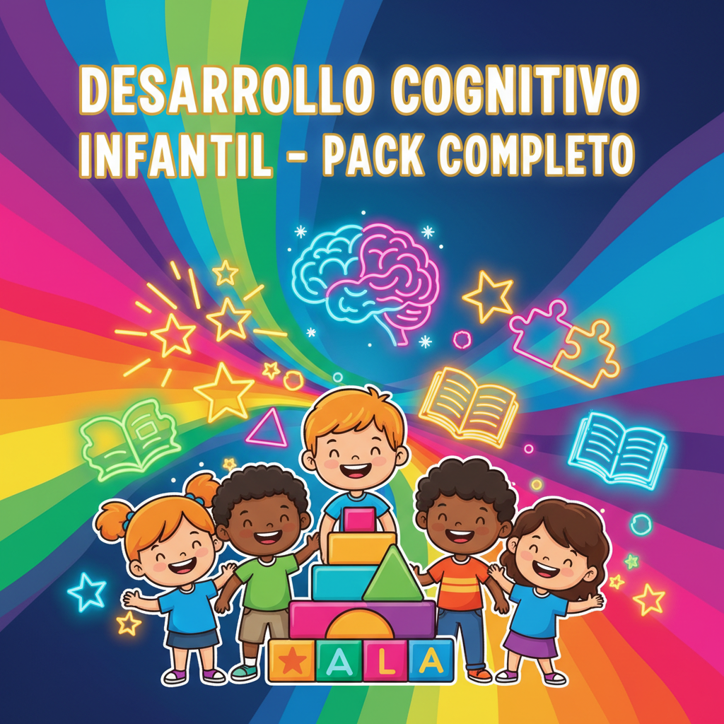 Desarrollo Cognitivo Infantil - Pack Completo