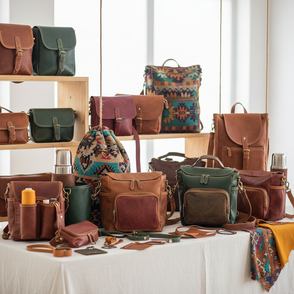 Bolsos y mochilas artesanales