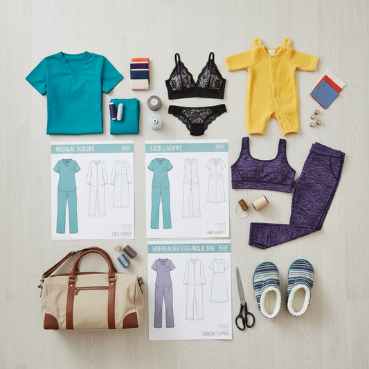 Moldes y patrones de costura variados