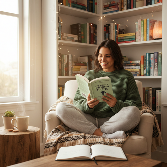 Leyendo libros de crecimiento personal