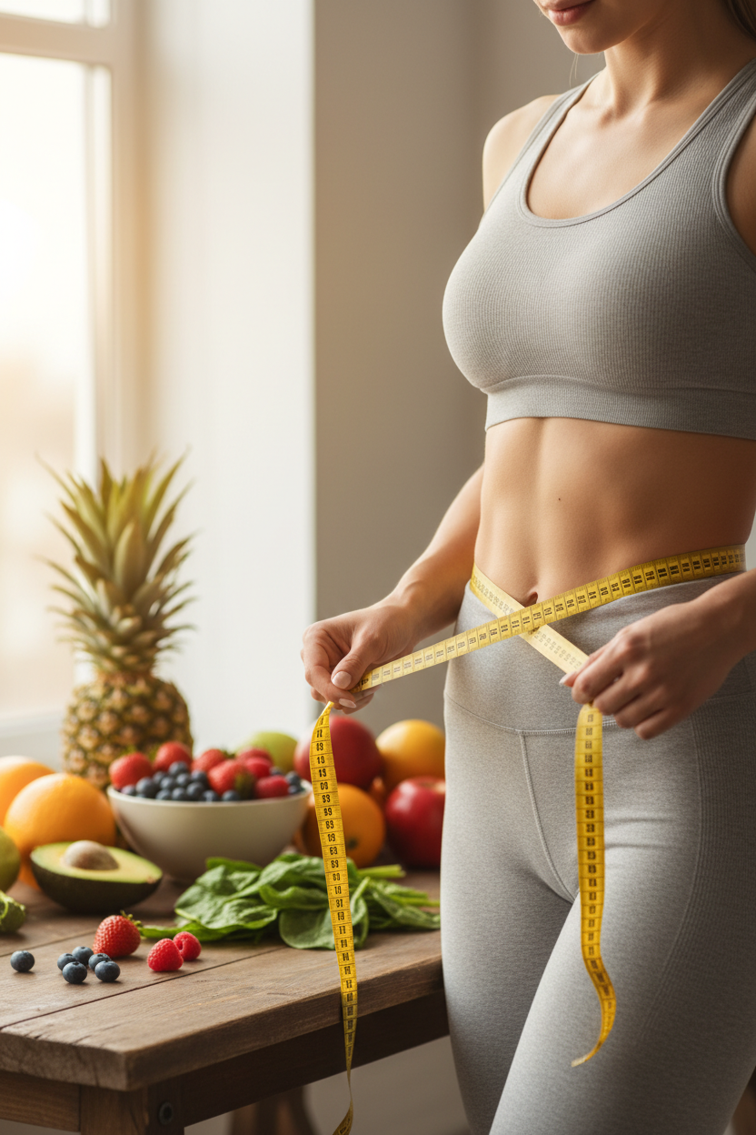 Imagen motivacional - Reducción de cintura