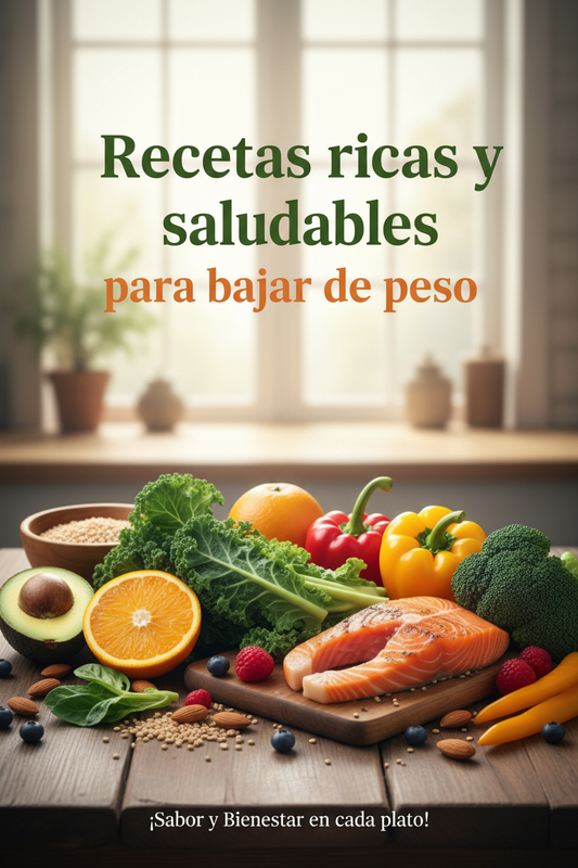 Portada profesional - Recetas saludables