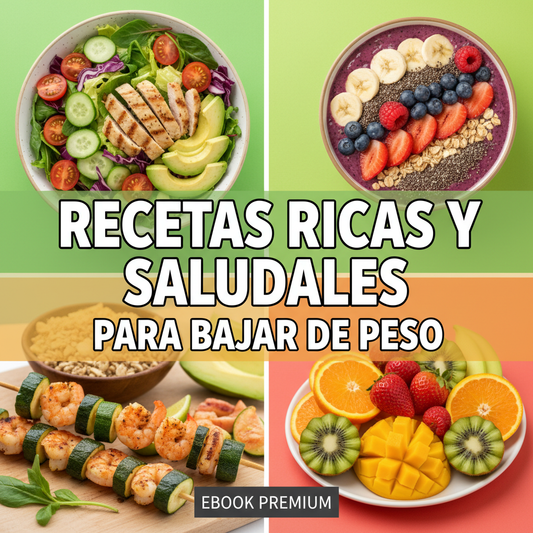 Recetas Saludables - Letras Visibles
